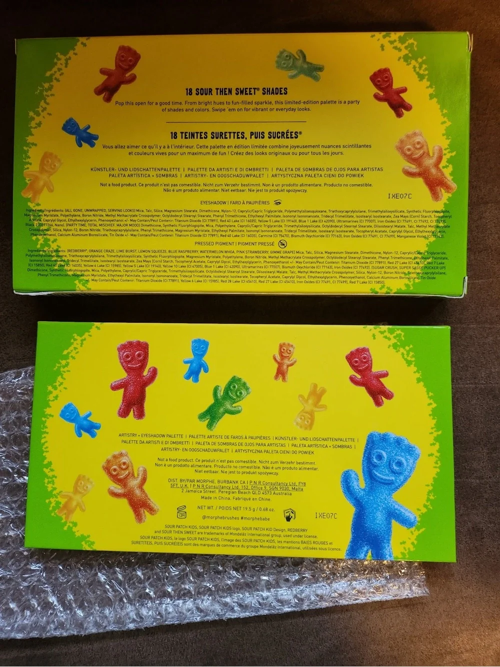 Morphe x Sour patch kids palette New